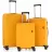 None CCS Комплект чемоданов CCS 5236 Set Yellow