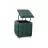 Puf Nex Home Cub Transformer 5 scaune in 1 Nex Home N36, Verde Smarald