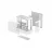 Carcasa fara PSU DEEPCOOL CH690 DIGITAL WH, White, (ATX)
