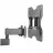 Настенное крепление GEMBIRD Wall Mount  Gembird "WM-42ST-01" Black 23"-42", max.20kg, VESA mm: up 200 x 200, Wall distance: 56 ~ 300mm, +3° ~ -10°, +90° ~ -90°