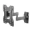 Suport perete GEMBIRD Wall Mount  Gembird "WM-42ST-01" Black 23"-42", max.20kg, VESA mm: up 200 x 200, Wall distance: 56 ~ 300mm, +3° ~ -10°, +90° ~ -90°