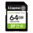 Карта памяти TRANSCEND ..64GB  SDXC Card (Class 10) UHS-I , U1, Kingston Canvas Select Plus Gen3 "SDS3/64GB" (R:100MB/s)