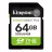 Карта памяти TRANSCEND ..64GB  SDXC Card (Class 10) UHS-I , U1, Kingston Canvas Select Plus Gen3 "SDS3/64GB" (R:100MB/s)