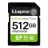Карта памяти KINGSTON .512GB  SDXC Card (Class 10) UHS-I , U3, Kingston Canvas Select Plus Gen3 "SDS3/512GB" (R:150MB/s)