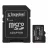 Карта памяти KINGSTON 1.0TB MicroSD (Class 10) UHS-I (U3) +SD adapter, Kingston Canvas  Select Plus Gen3 "SDCS3/1TB" (R:150MB/s)