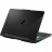 Laptop gaming ASUS NB ASUS 15.6" TUF Gaming A15 FA506NFR Black (Ryzen 7 7435HS 16Gb 512Gb) 15.6" FHD (1920x1080) 144Hz Non-glare, AMD Ryzen 7 7435HS (8x Core, 3.1GHz - 4.5GHz, 16Mb), 16Gb (2x 8Gb) DDR5-5600, 512Gb PCIE, GeForce RTX 2050 4Gb, HDMI, Gbit Ethernet, 802.11