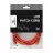 Patchcord GEMBIRD Patch cord cat. 5E PP12-5M/R Red, 5 m, molded strain relief 50u" plugs