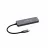 Docking station VERBATIM Verbatim USB-C Essentials Multiport Hub, 4 ports: HDMI (up to 4K/30Hz), USB-C PD (up to 100W), USB-A 3.2 Gen 1, USB-A, cable 18cm, 51g