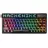 Kit (tastatura+mouse) Machenike Wireless Machenike KT68 Pro Tri-Mode Black North 68 Transparent Keycaps Mechanical Gateron Brown Switch RGB Keyboard KT68 Pro