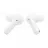 Casti cu fir si microfon JBL True Wireless JBL  Wave  Beam 2, White, TWS Headset