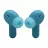 Casti fara fir JBL True Wireless JBL Tune Beam 2 Turquise, TWS Headset