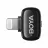 Microfon Boya Microphone Wireless Boya Mini-12 Ultracompact (Type C + Lightning / 2mic), Black