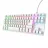 Gaming keyboard TRUST Trust Gaming GXT833W THADO TKL Compact metal gaming membrane keyboard with multicolour LED illumination, 87 keys, US, 1.5m braided cable,  USB-A, White