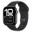 Smartwatch APPLE Apple Watch Series 10 GPS, 42mm Jet Black Aluminium Case with Black Sport Band - M/L, MWWF3