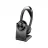 Casti cu microfon Poly Poly Voyager Focus 2USB-C-C Headset +USB-C/A Adapter + charge stand, Noise-cancelling dual-mic + AcousticFence technology, 3 levels of advanced hybrid ANC, up to 25 hours of wireless talk time, comfortable headband & ear cushions, carrying case, 1.5