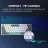 Игровая клавиатура Machenike Wireless K500-B61W Tri-mode Grey 61 Key Mechanical Brown Switch RGB Keyboard K500-B61W Grey