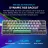 Игровая клавиатура Machenike Wireless K500-B61W Tri-mode Grey 61 Key Mechanical Brown Switch RGB Keyboard K500-B61W Grey