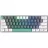 Gaming keyboard Machenike Wireless Machenike K500-B61W Tri-mode Grey 61 Key Mechanical Brown Switch RGB Keyboard K500-B61W Grey