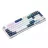 Gaming keyboard Machenike Wireless Machenike K600G-B97W Tri-mode Glacier-Blue 97 PBT Keycaps Mechanical GR-Silver Switch RGB Keyboard K600G-B97W