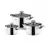 Cratita Ardesto Pot Set Ardesto AR1906PS Gemini Gourmet Varese