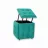 Puf Nex Home Cub Transformer 5 scaune in 1 Nex Home N41, Turcoaz