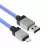 Cablu Baseus Baseus Cable CoolPlay Series USB-A to Lightning 2.4A 12W 1m, Blue