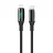Кабель HELMET Helmet Cable Type-C to Lightning 30W 1.2m LED Display Series, Black