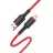 Cablu Jokade Jokade Cable USB-A to Lightning 3A 1m JA019, Red