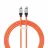 Cablu Baseus Baseus Cable CoolPlay Series Type-C to Type-C 5A 100W 1m, Orange