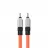 Cablu Baseus Baseus Cable CoolPlay Series Type-C to Type-C 5A 100W 1m, Orange