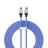 Cablu Baseus Baseus Cable CoolPlay Series Type-C to Type-C 5A 100W 2m, Blue