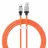 Cablu Baseus Baseus Cable CoolPlay Series USB-A to Type-C 2.4A 12W 2m, Orange