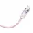 Cablu Baseus Baseus Cable Explorer Smart Temperature Type-C to Type-C 5A 100W 2m, Baby Pink