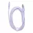 Cablu Baseus Baseus Cable Explorer Smart Temperature Type-C to Type-C 5A 100W 2m, Nebula Purple
