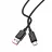 Cablu Jokade Jokade Cable USB to Type- C 3A 1.2m Intelligent Power-off JA049, Black