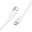 Cablu Jokade Jokade Cable USB-A to Type-C 120W 1M JA018, White