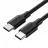 Cablu UGREEN UGREEN Cable Type-C to Type-C TPE 1.5m 480Mbps 3A 60W US286, Black