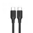 Cablu UGREEN UGREEN Cable Type-C to Type-C TPE 1.5m 480Mbps 3A 60W US286, Black