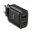 Incarcator Yesido Yesido Wall Charger 1*USB-A+1*Type-C+1*Lighting 30W Max with Cable Type-C to Lighting YC52, Black YC52BK