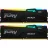 RAM KINGSTON 64GB DDR5-6000MHz FURY Beast RGB (Kit of 2x32GB) (KF560C30BBEAK2-64), CL30-36-36, 1.4V, AMD EXPO 1.0/Intel XMP 3.0, Black