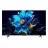 Televizor TCL 75" LED SMART TV TCL 75T69C, QLED 4K UHD, Google TV, Black