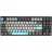 Игровая клавиатура Varmilo Механическая клавиатура APG87 Moonlight, C-TK Red, WL/USB-A, белая светодиодная подсветка, подключение: проводное/беспроводное, количество клавиш: 87, подсветка: белая светодиодная