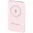 Power Bank VERBATIM 5000mAh Power bank - Verbatim Charge'n'Go Magnetic Wireless Power Bank, Super-slim body thickness – only 9.6mm, Dual Charging Modes: 15W magnetic wireless and 20W USB-C PD, 124g, Pink