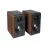 Boxa EDIFIER Edifier S880DB Walnut Active Hi-Fi Speaker, Hi-Res 2.0/ 88W (2x44W) RMS, Bluetooth 5.3, LDAC, Titanium-laminate dome treble driver, Audio in: two digital (Optical, Coaxial) & two analog (RCA),USB-C, remote control, OLED display, ConneX App, wooden