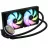 Cooler universal Cougar AIO Liquid Cooling Cougar "Poseidon Elite ARGB 240" (≤33.5 dB(A), 62.53 CFM,2x120mm,ARGB,1850g) Black