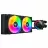 Cooler universal Cougar AIO Liquid Cooling Cougar "Poseidon Elite ARGB 240" (≤33.5 dB(A), 62.53 CFM,2x120mm,ARGB,1850g) Black