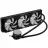 Cooler universal Cougar AIO Liquid Cooling Cougar "Poseidon Elite ARGB 360" (≤33.5 dB(A), 62.53 CFM,3x120mm,ARGB,2200g) Black