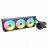 Cooler universal Cougar Cougar "Poseidon Vistek ARGB 360", (≤38 dB(A), 78.2 CFM,2x120mm,ARGB,2240g) Black
