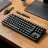 Keyboard Keychron Keychron K8 Version2 QMK Wireless Custom Mechanical Keyboard (K8X-J1), 80% TKL layout, RGB Backlight, Aluminium Frame,Shine-Through Keycaps, Keychron Super Switch Mechanical Red Switch, Hot-Swap, Bluetooth, USB Type-C, gamer (tastatura/клавиатура)