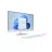 PC All-in-One HP All-in-One PC - 27” HP AiO 27-cr2048ci 27” FHD IPS AG, Intel Core Ultra 7 255U, 16Gb (2x8Gb) DDR5, 512GB M.2 PCIe NVMe SSD, Intel Integrated Graphics, CR, FHD IR Cam, WiFi6 + BT5.2, HDMI, LAN, Wireless KB+MS 510SP, FreeDos, Shell White.